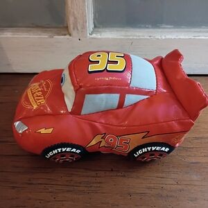 2005 Mattel Disney Pixar Cars Small Lightning McQueen Plush Toy